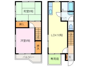 徳和駅 徒歩50分 1階の物件間取画像